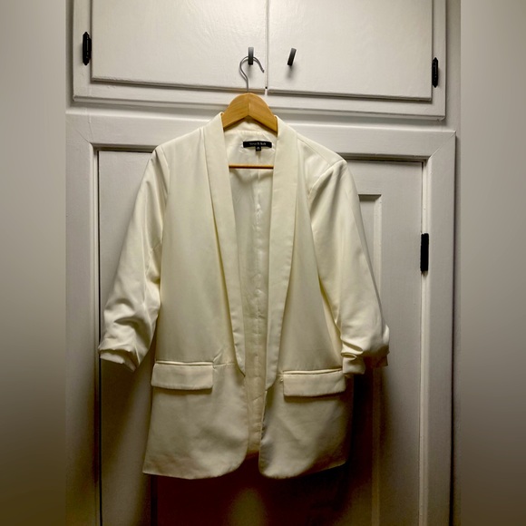 Off white oversized blazer - Picture 1 of 3